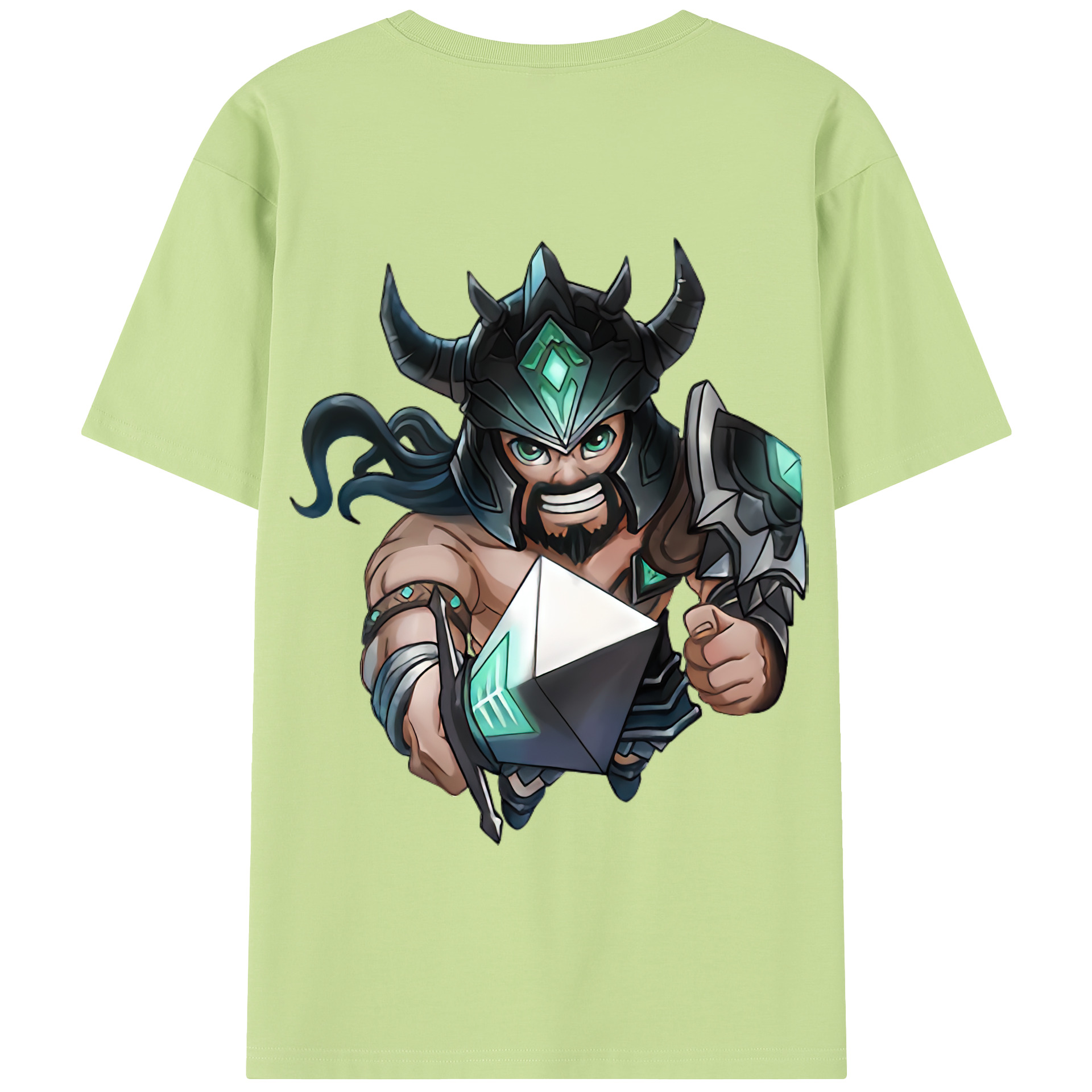 リーグ・オブ・レジェンド League of Legends LOL 綿100％半袖Tシャツ（背面プリント）